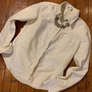 J.Crew Heavyweight Pinstripe Button-Down Shirt